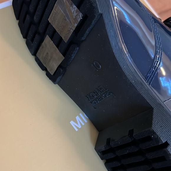 Michael kors Women's Tavie Water-Resistant Combat Rain Booties - Picture 9 of 10